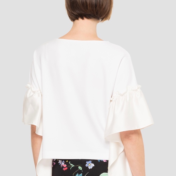 Joseph Ribkoff White Top NWT | From Office to Wedding - Picture 4 of 5
